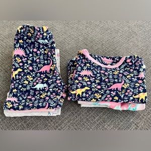 3 dinosaur pajama sets